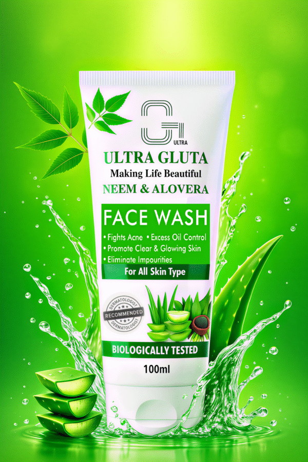 Neem & Alovera face wash