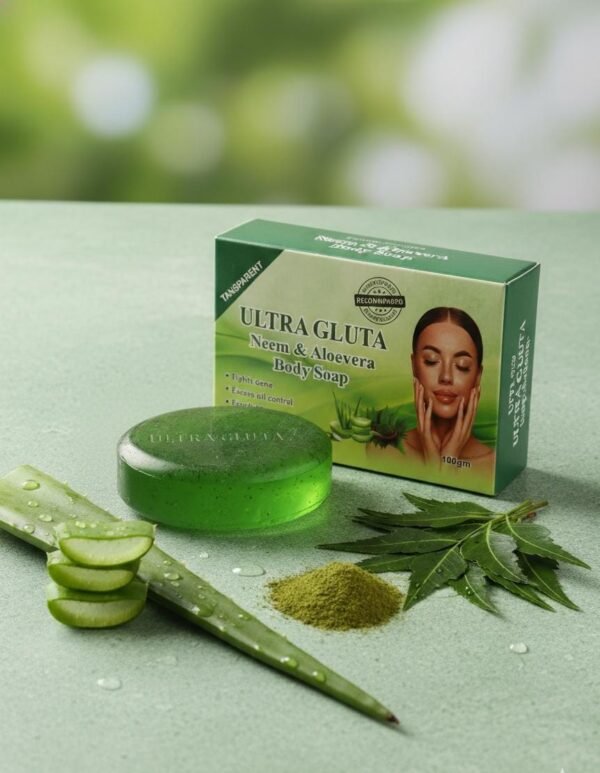 Neem & Aloevera Body soap - Image 2