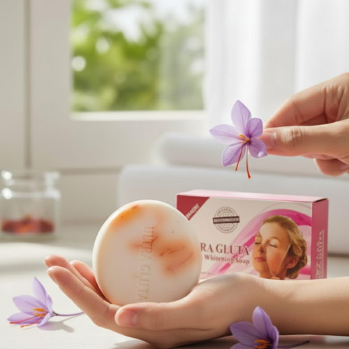 Saffron Whitening Soap for Brightened and Rejuvenated Skin